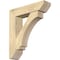 Ekena Millwork Imperial Slat Rough Sawn Bracket w/ Offset Brace, Douglas Fir, 8"W x 32"D x 36"H BKT0806X32X36IMP06RDF - alternate 1